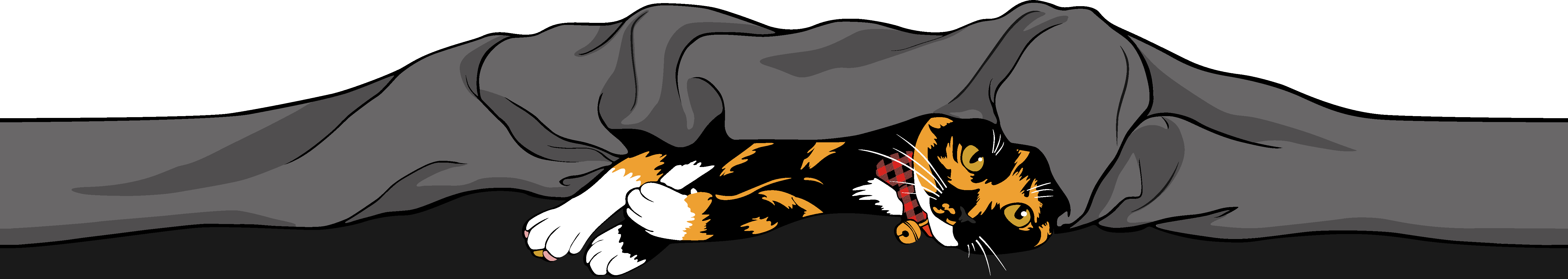Chell under the sheets